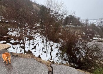 Viabilità al collasso: frana cancella un pezzo dell’ex SS Istonia, Castiglione rischia l’isolamento