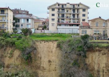 Vasto, territorio fragile: frane e sgomberi