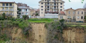 Vasto, territorio fragile: frane e sgomberi