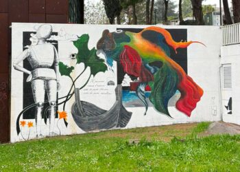 “Com’è profondo il mare”, l’opera di tre giovani sansalvesi per riqualificare un angolo di città