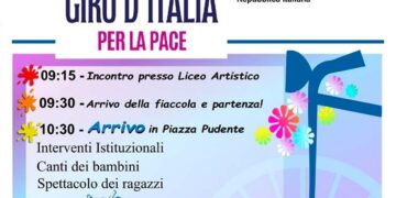 “Passi di luce”: a Vasto arriva la Fiaccola della pace con Flavio Lotti