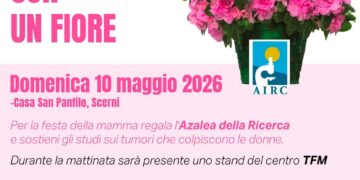 “Abbracciala con un fiore”: anche a Scerni l’Azalea della ricerca Airc