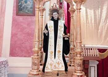 La comunità di Furci e la statua del Beato Angelo in udienza da Papa Leone XIV