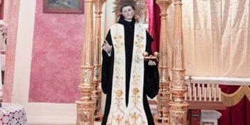 La comunità di Furci e la statua del Beato Angelo in udienza da Papa Leone XIV