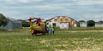 Velivolo precipitato, operato uno dei feriti. Indagini sulla causa dell’incidente