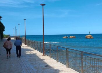 Inaugurato il primo tratto della passeggiata davanti al monumento alla Bagnante
