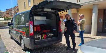 I Ris nuovamente sulla scena dell’omicidio Sciorilli: rilievi con scanner 3D