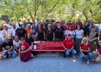 «No alla violenza, sì all’amore», a San Buono inaugurata la panchina rossa