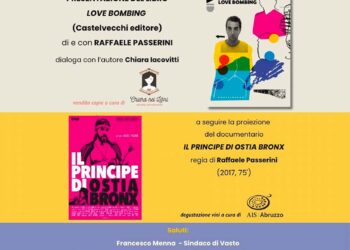Presentazione “Love Bombing” – Proiezione “Il principe di Ostia Bronx”