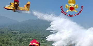 Emergenza incendi, in fumo 75 ettari di vegetazione