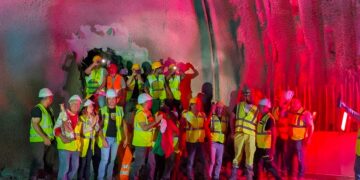 Abbattuto l’ultimo diaframma del nuovo tunnel della fondovalle Sangro. Fine lavori nel 2027