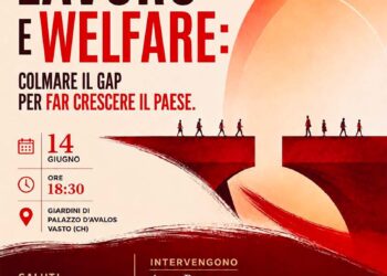 “Lavoro e welfare”, se ne parla il 14 giugno ai Giardini d’Avalos