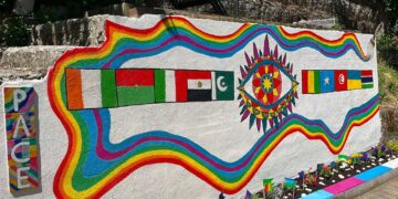 “Un ponte di colori tra i popoli”: a Furci il murale realizzato dagli studenti