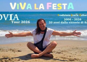 “Viva la festa”, il tour di Povia in provincia di Chieti a Ortona, Mozzagrogna e Gissi