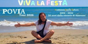 “Viva la festa”, il tour di Povia in provincia di Chieti a Ortona, Mozzagrogna e Gissi