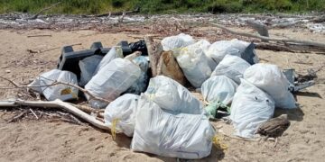 «Spiaggia di Punta Penna, rifiuti raccolti ma non rimossi. Peccato trattare così un paradiso»