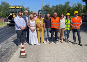 Due milioni di nuovi asfalti per la zona industriale di San Salvo, «Aumentano sicurezza e competitività»