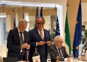 Passaggio del Martelletto al Lions Adriatica Vittoria Colonna: Carmine Di Risio nuovo presidente