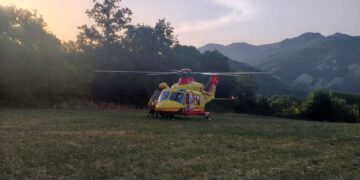 Caldaia a fuoco a Castelguidone, 49enne ustionata soccorsa in eliambulanza