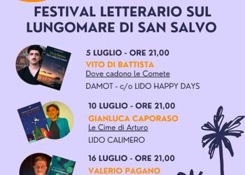 San Salvo Marina, al via il festival “Letture sotto l’ombrellone”