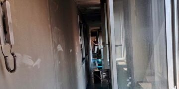 Incendio all’ospedale di Chieti, partito forse da condizionatore surriscaldato