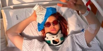 Noemi: «Grande spavento, avevo gli occhiali da vista, non volevo fare acrobazie. Torno tra un mese»