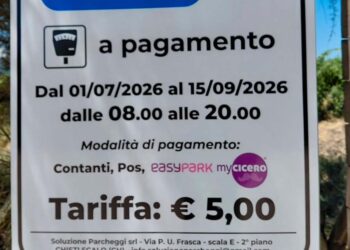Al via i parcheggi a pagamento a Punta Penna: tariffa unica, ma nei prossimi giorni si cambierà