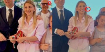 Dalla foto sparisce Prospero, è polemica: «Mentre si parlava di inclusione, il Comune mi ha escluso»