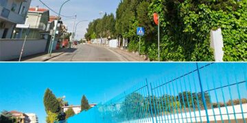 Parcheggi al posto degli alberi, terminati i lavori sulla circonvallazione di San Salvo