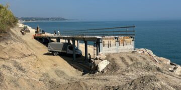 Ricucire la Via Verde: prende forma il ponte di Lago Dragoni