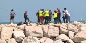 Donna sansalvese annega a San Salvo Marina: difficili le operazioni di recupero