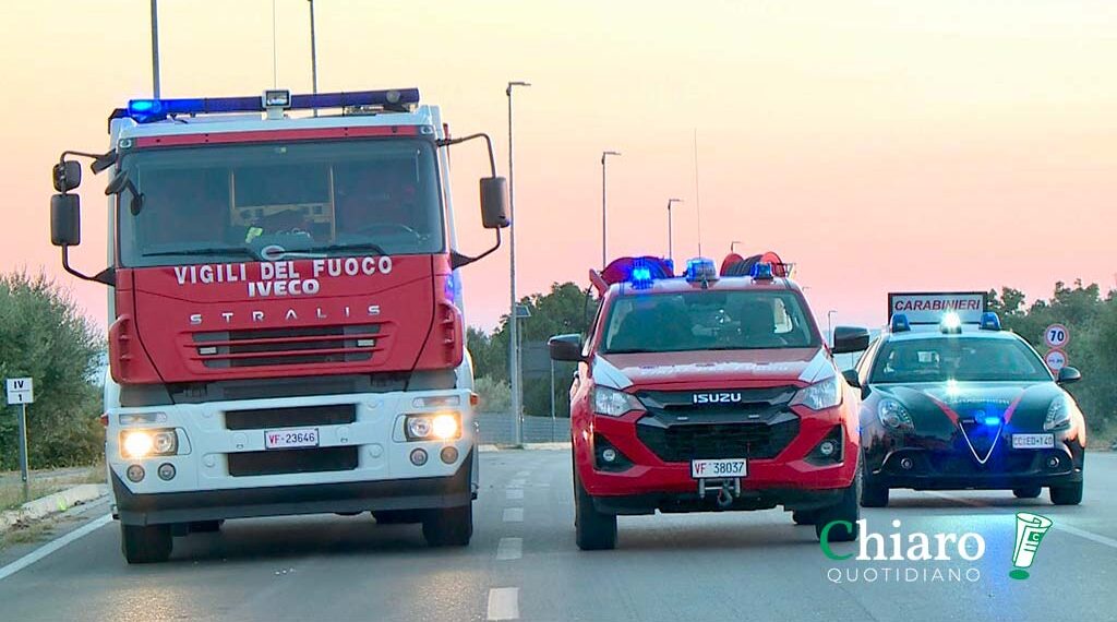 Drammatico incidente nella notte a San Salvo: muore 16enne, quattro i feriti